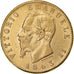 Italie, Vittorio Emanuele II, 20 Lire, 1863, Turin, Or, TTB+, KM:10.1