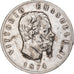 Italie, Vittorio Emanuele II, 5 Lire, 1874, Milan, Argent, TB+, KM:8.3