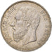 Belgia, Leopold II, 5 Francs, 5 Frank, 1873, Srebro, EF(40-45), KM:24