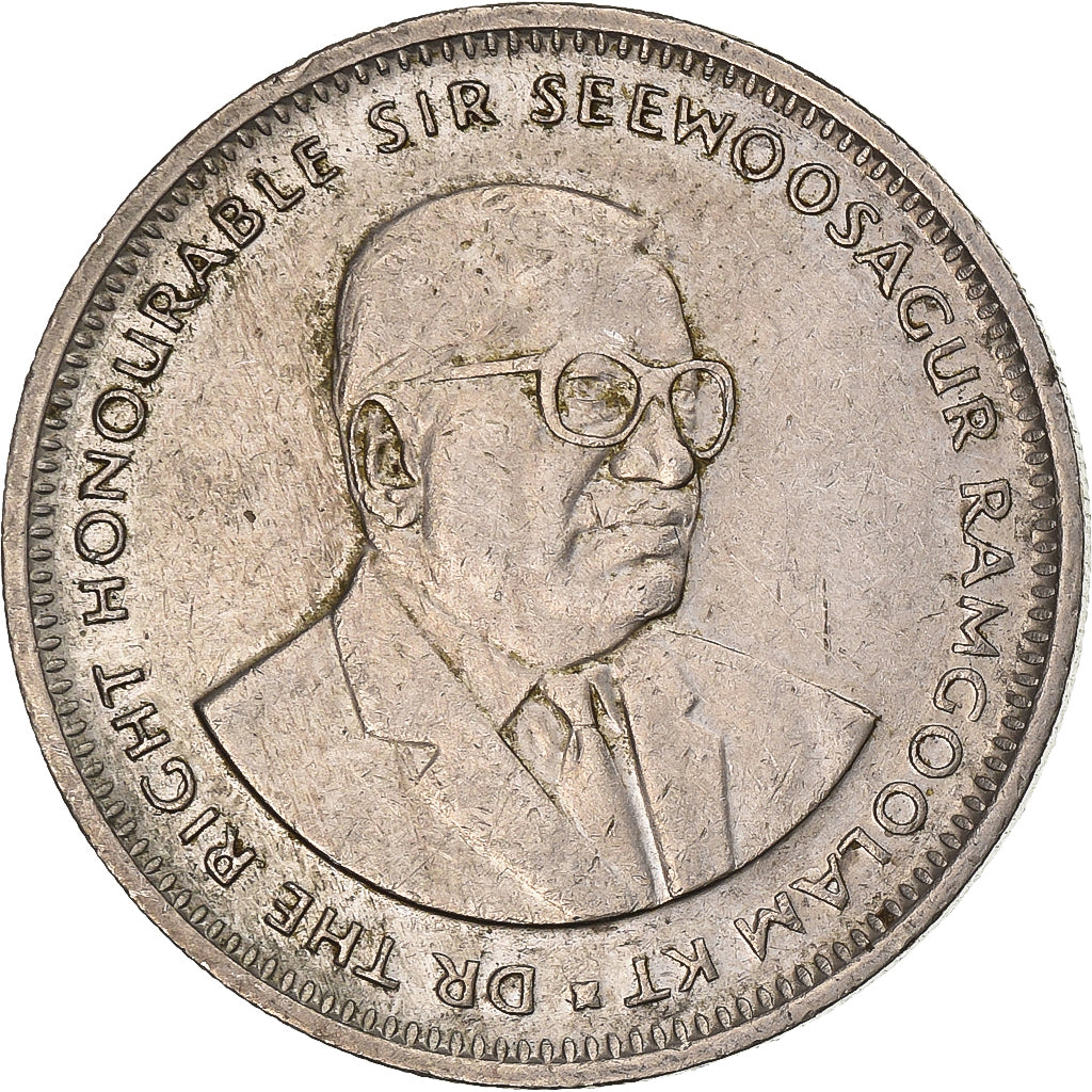 Mauritius, Rupee, 1994, Kupfer-Nickel, SS, KM:55