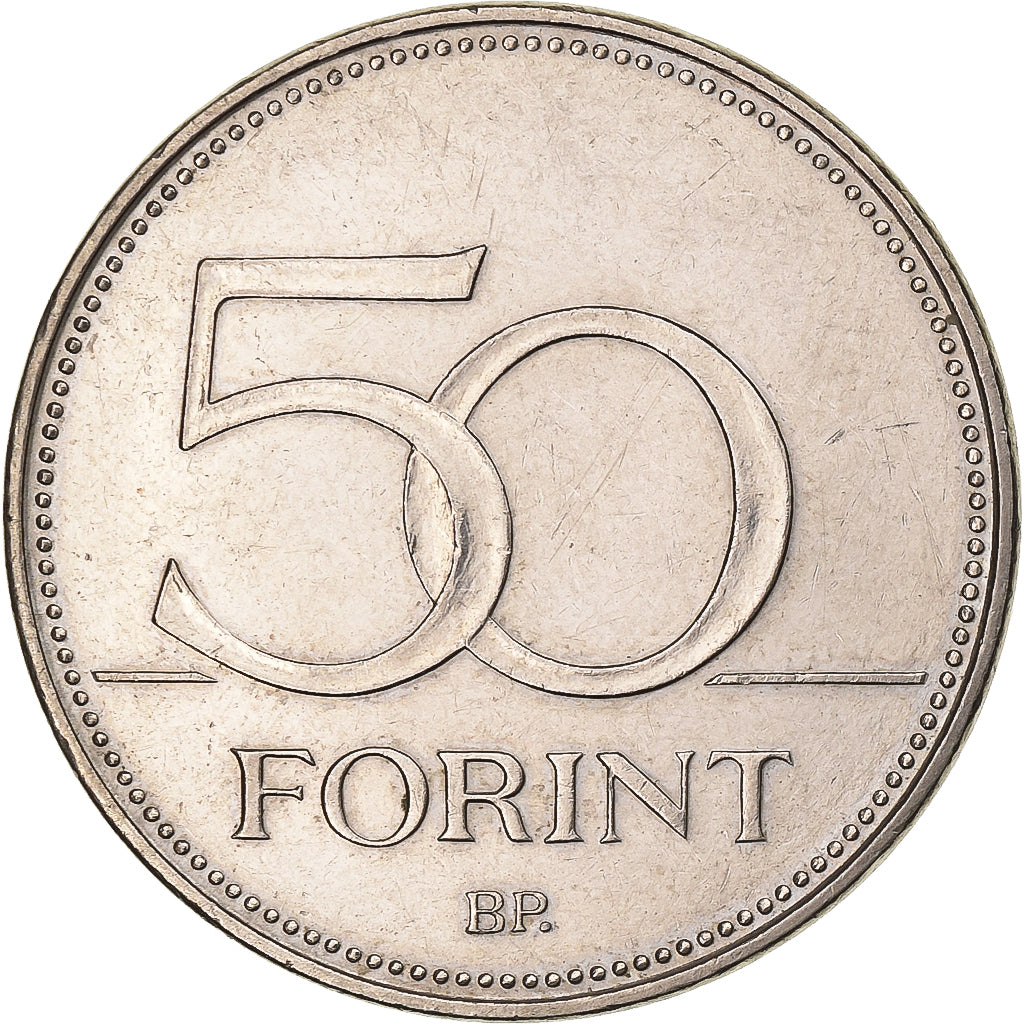 Ungarn, 50 Forint, 1997, Budapest, Kupfer-Nickel, VZ, KM:697