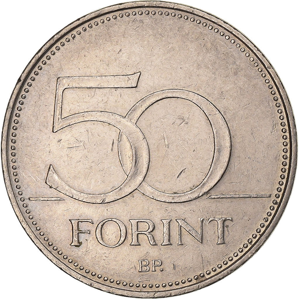 Ungarn, 50 Forint, 1995, Budapest, Kupfer-Nickel, SS, KM:697