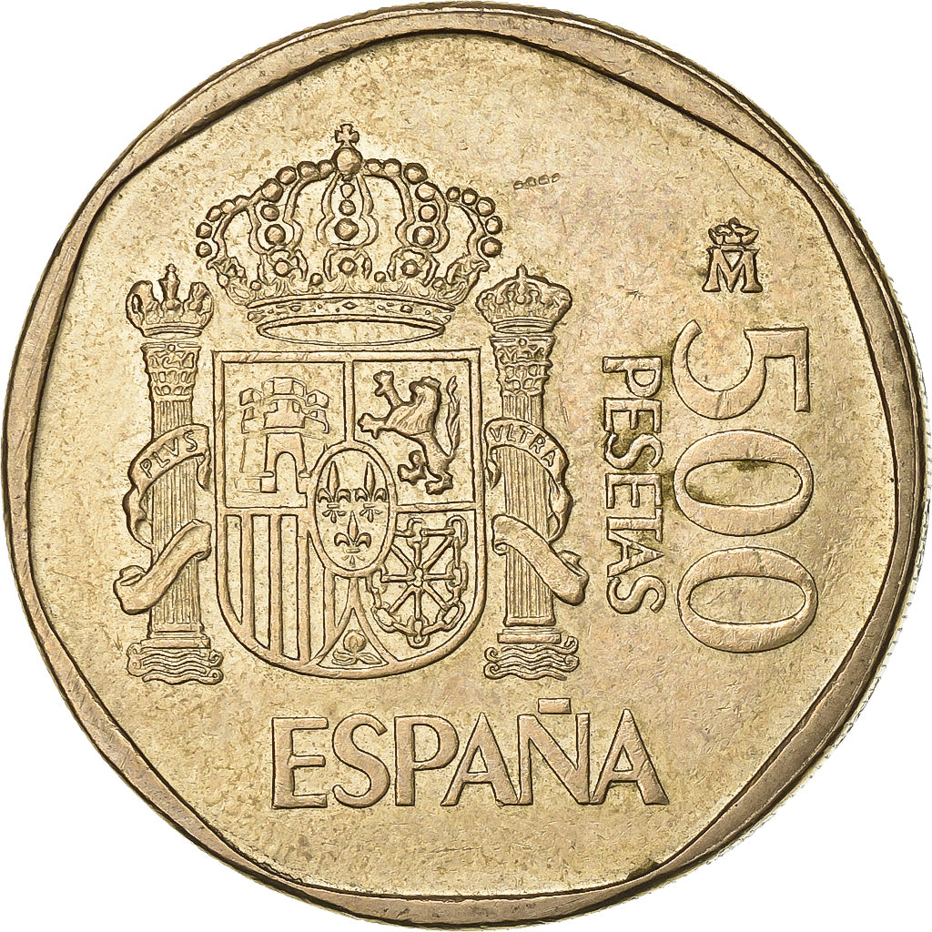 Espagne, Juan Carlos I, 500 Pesetas, 1988, Madrid, Bronze-Aluminium, TTB+