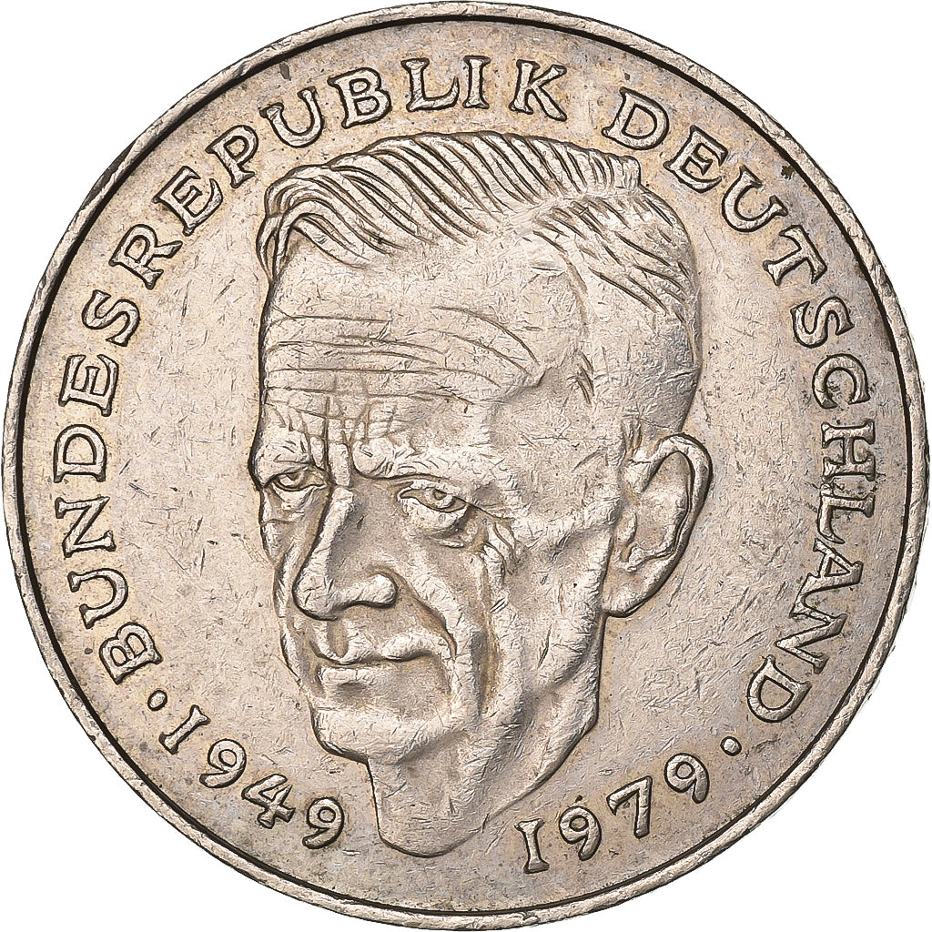 ALEMANHA - REPÚBLICA FEDERAL, 2 Mark, 1990, Hamburg, Níquel Revestido a