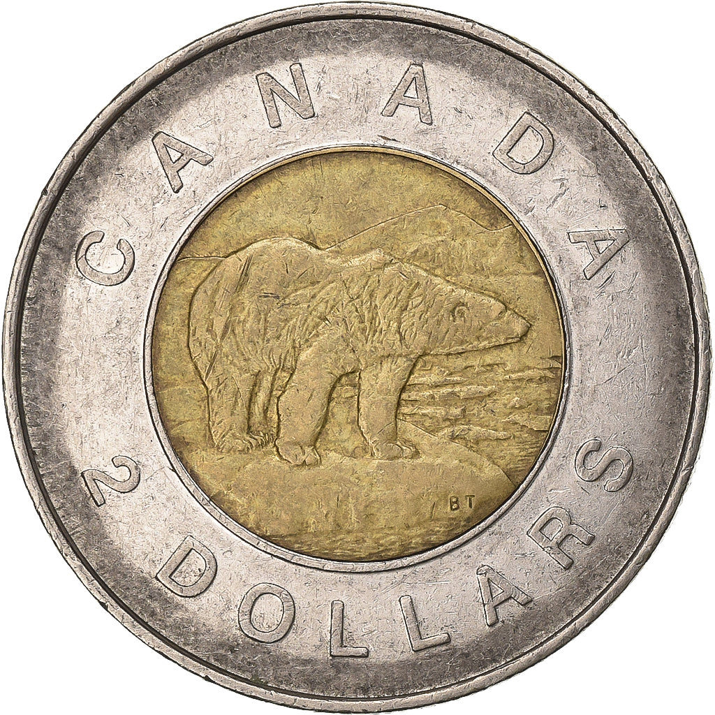 Canada, Elizabeth II, 2 Dollars, 1996, Royal Canadian Mint, Bi-Metallic, ZF