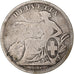 Switzerland, Franc, 1861, Bern, Silver, F(12-15), KM:9a