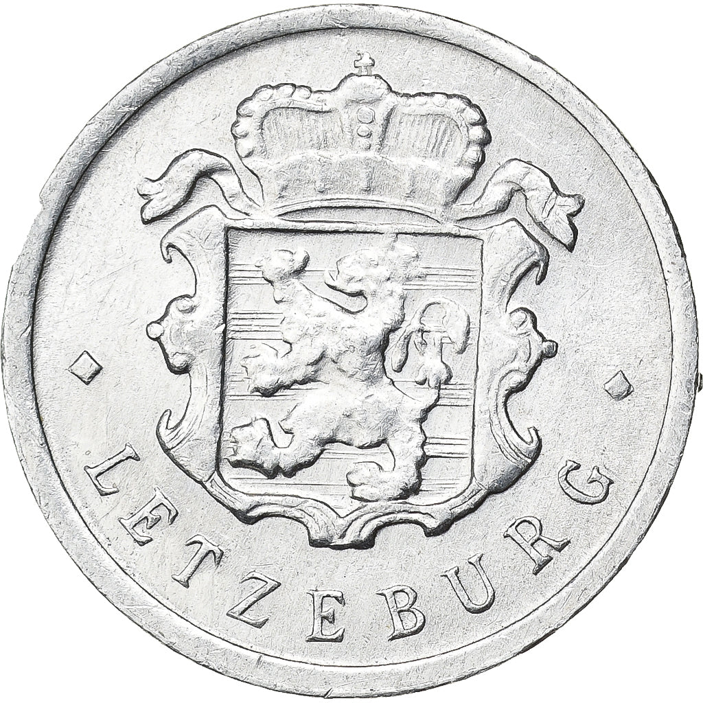 Luxemburg, Jean, 25 Centimes, 1968, Aluminium, VZ, KM:45a.1