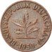Bundesrepublik Deutschland, Pfennig, 1950, Munich, Copper Plated Steel, VZ