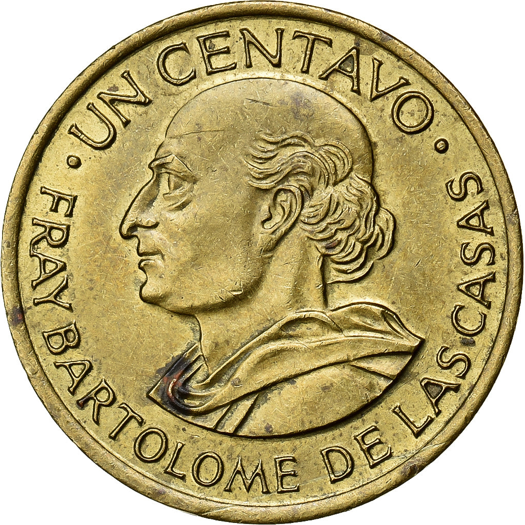 Guatemala, Centavo, Un, 1969, Mosiądz, AU(50-53), KM:265