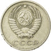 Rusia, 20 Kopeks, 1961, Cobre - níquel - cinc, MBC, KM:132