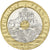 Frankreich, 20 Francs, Mont Saint Michel, 1992, Paris, Tri-Metallic, VZ