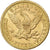 United States, $5, Half Eagle, Coronet Head, 1907, U.S. Mint, Gold, AU(55-58)