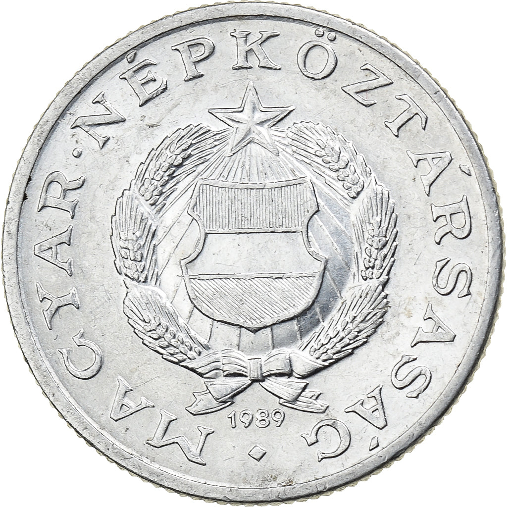 Hungary, Forint, 1984, Budapest, Aluminum, AU(50-53), KM:575