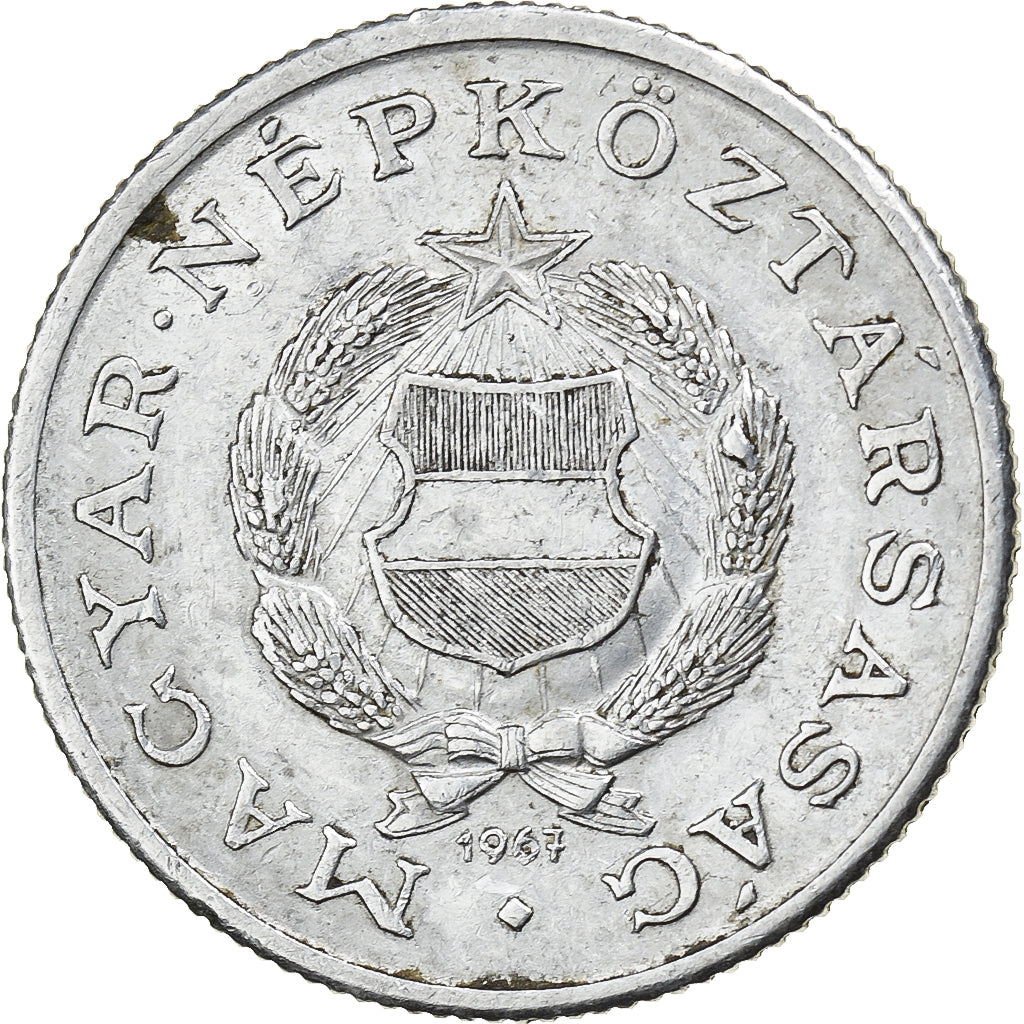 Ungarn, Forint, 1967, Budapest, Aluminium, SS, KM:575