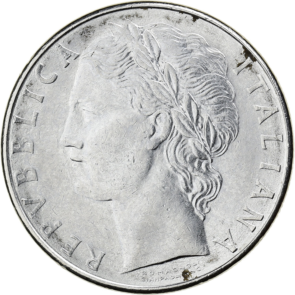 Italien, 100 Lire, 1978, Rome, Stainless Steel, SS+, KM:96.1