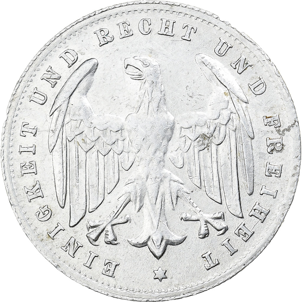 Deutschland, Weimarer Republik, 500 Mark, 1923, Karlsruhe, Aluminium, VZ, KM:36