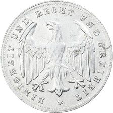 Weimar Republic, 500 Mark, 1923, Karlsruhe, Aluminum, AU(55-58), KM:36