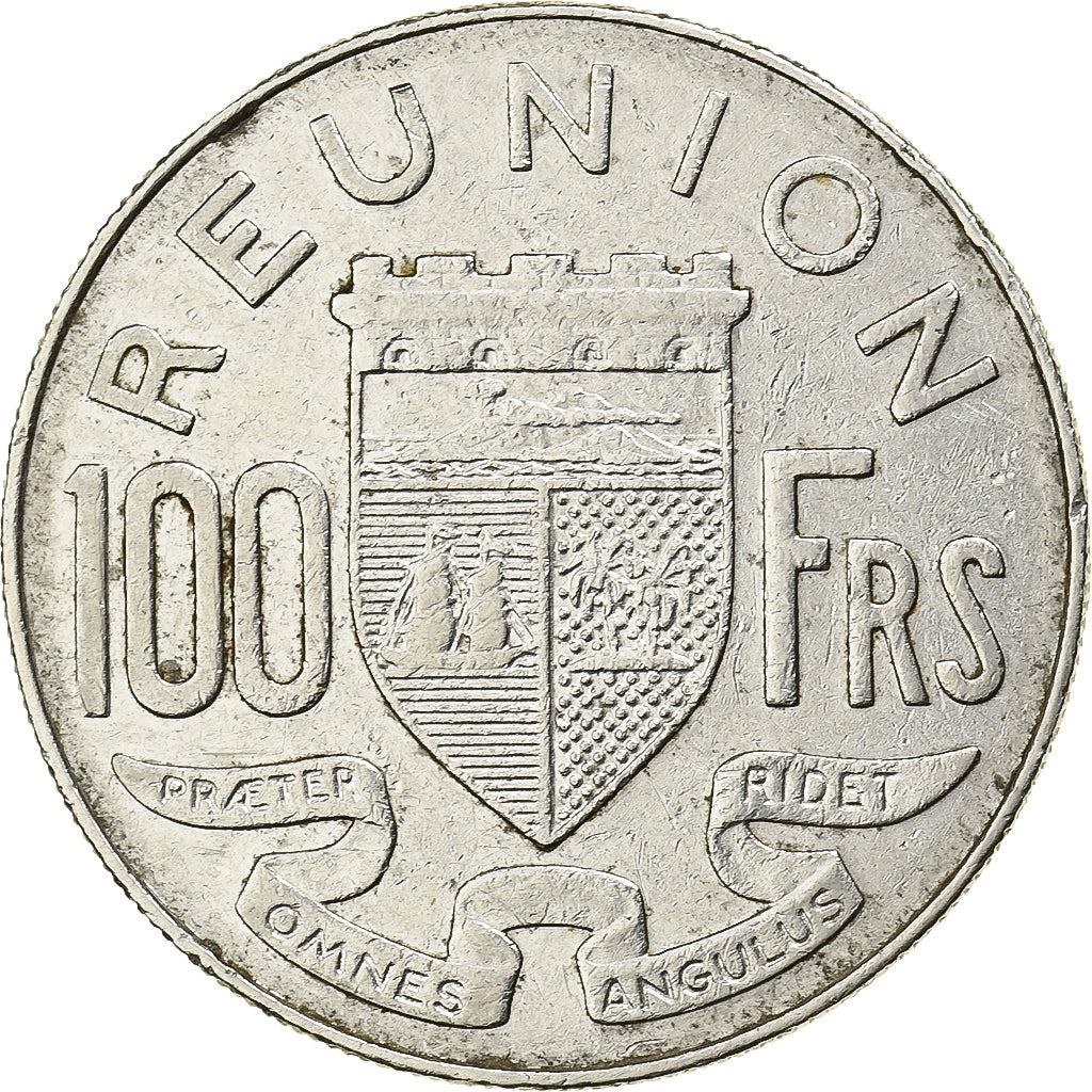Réunion, 100 Francs, 1964, Paris, Nichel, BB, Lecompte:105, KM:13