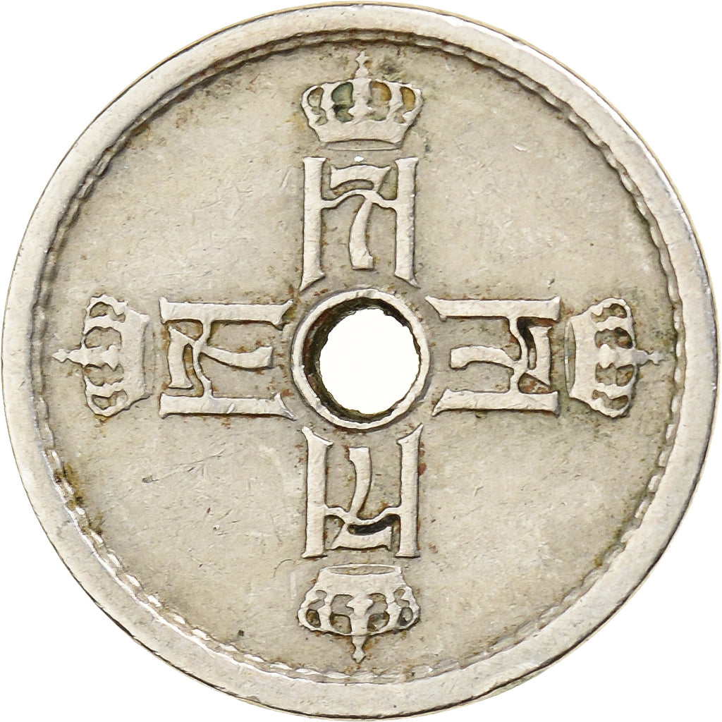 Noruega, Haakon VII, 25 Öre, 1927, Cobre-níquel, EF(40-45), KM:384