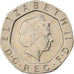 Gran Bretagna, Elizabeth II, 20 Pence, 2002, Rame-nichel, BB, KM:990