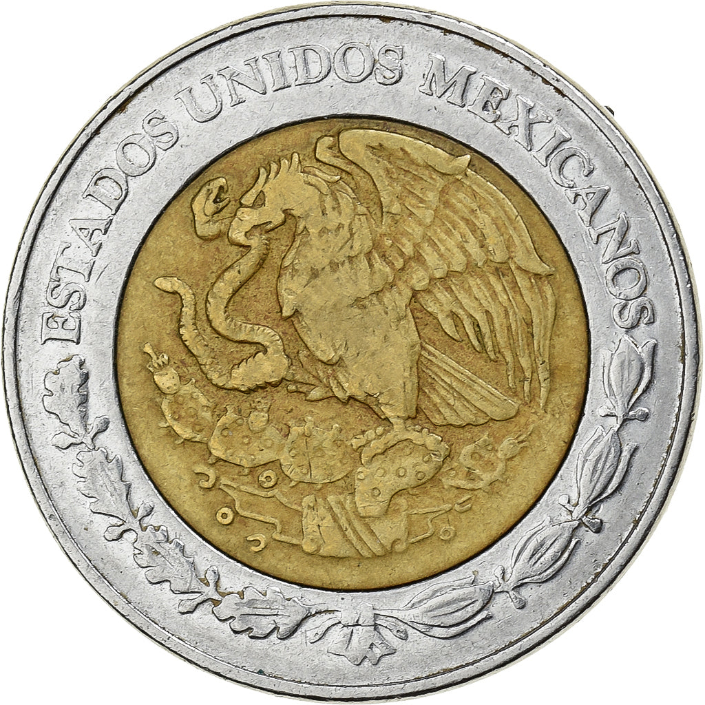Mexique, 2 Pesos, 2001, Mexico City, Bimétallique, TTB, KM:604