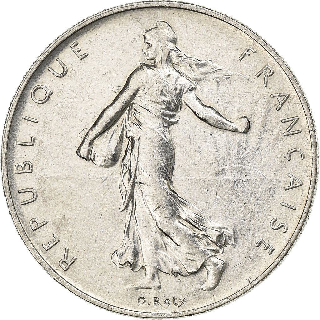 Francia, Franc, Semeuse, 1962, Paris, Nichel, BB+, Gadoury:474, KM:925.1