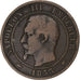 France, Napoleon III, 10 Centimes, 1853, Paris, Bronze, VF(20-25), KM:771.1