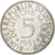 Federal Republic of Germany, 5 Mark, 1951, Stuttgart, Silver, EF(40-45)