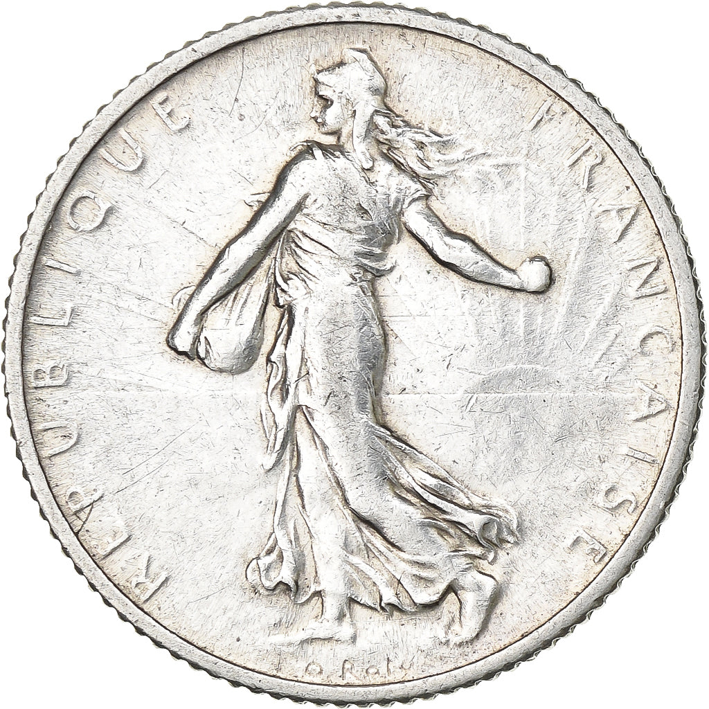 Francia, Franc, Semeuse, 1906, Paris, Argento, BB, Gadoury:467, KM:844.1