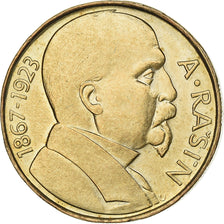 Czechoslovakia, 10 Korun, 1992, Nickel-Bronze, AU(55-58), KM:159