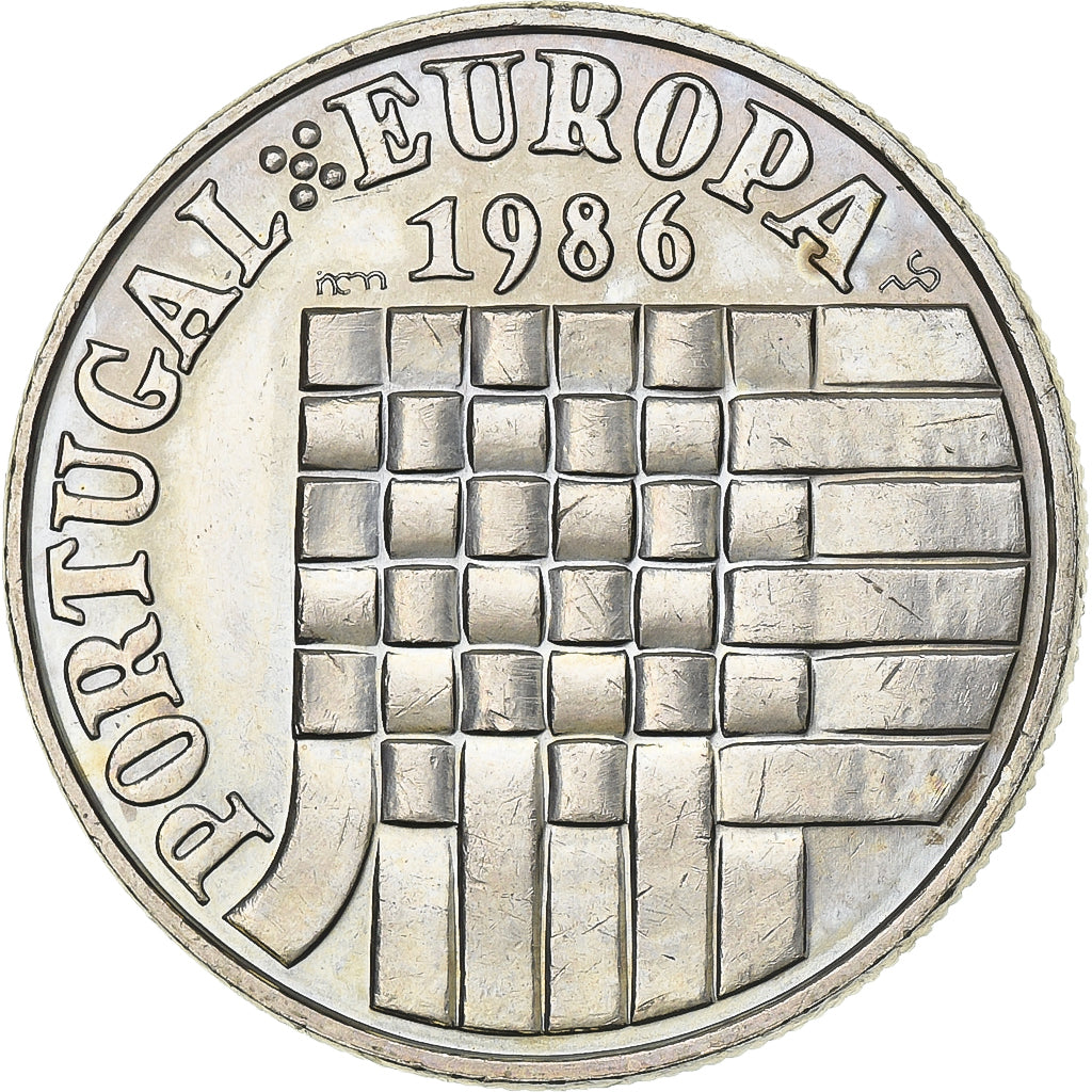 Portogallo, 25 Escudos, 1986, Rame-nichel, SPL-, KM:635