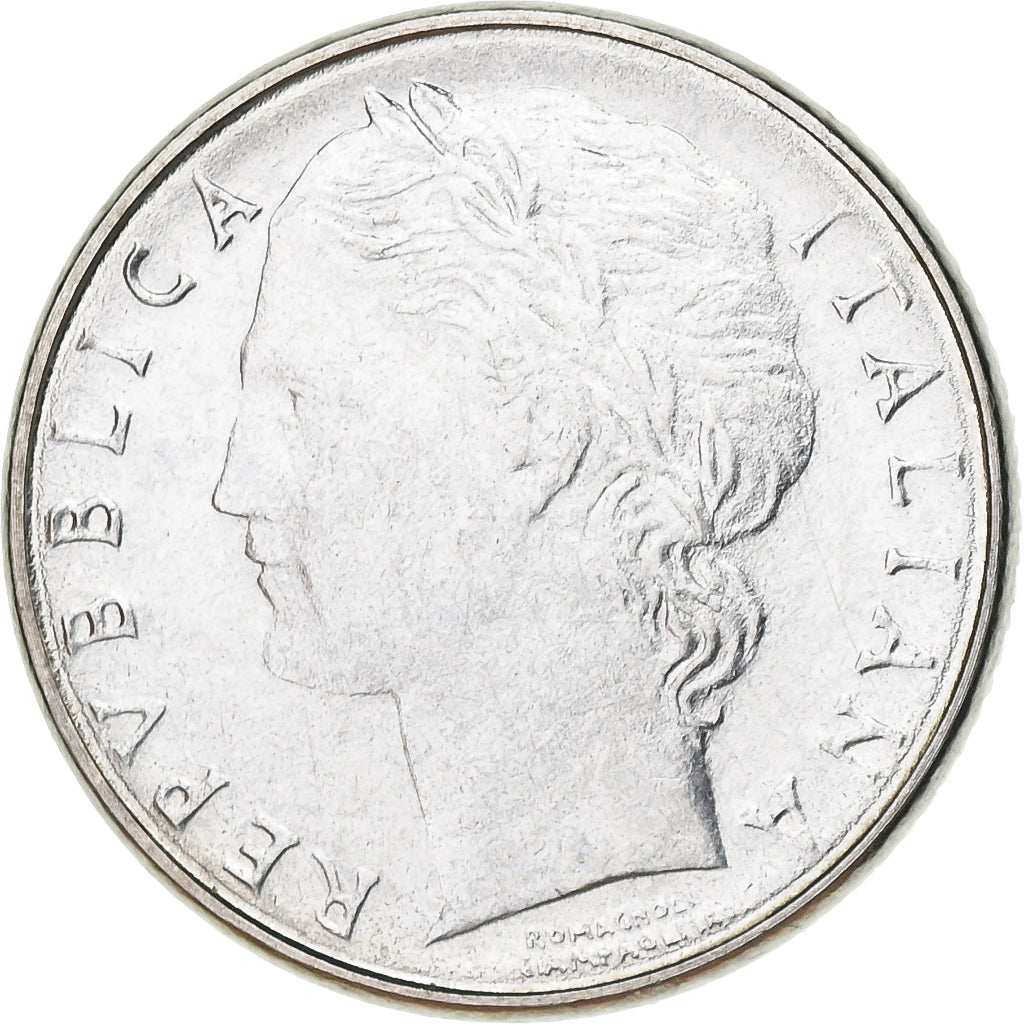 Italie, 100 Lire, 1990, Rome, Acier inoxydable, SUP, KM:96.2