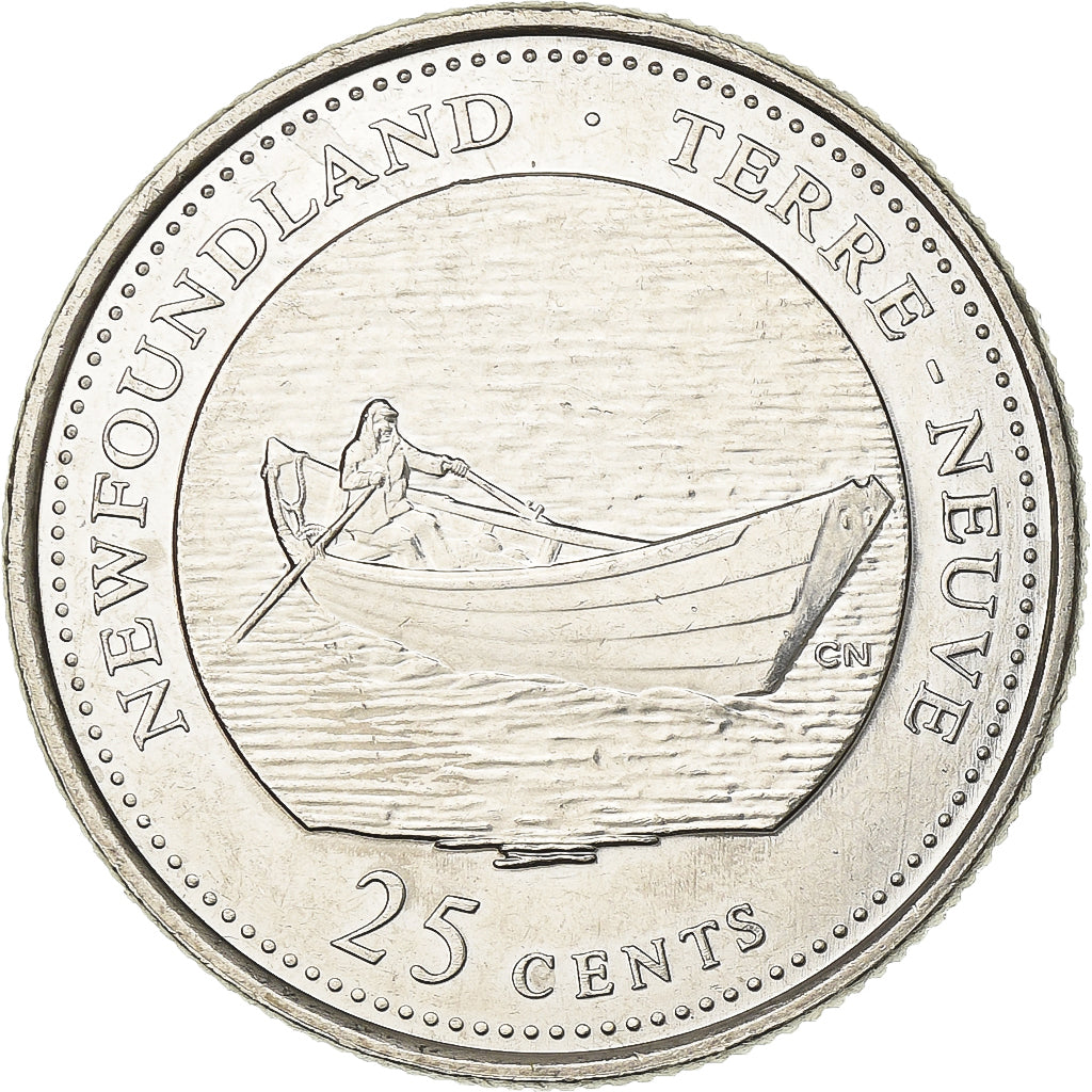 Canada, Elizabeth II, 25 Cents, 1992, Royal Canadian Mint, Nickel, PR, KM:213