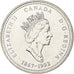 Canada, Elizabeth II, 25 Cents, 1992, Royal Canadian Mint, Nikiel, AU(55-58)