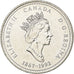 Canadá, Elizabeth II, 25 Cents, 1992, Royal Canadian Mint, Níquel, AU(55-58)