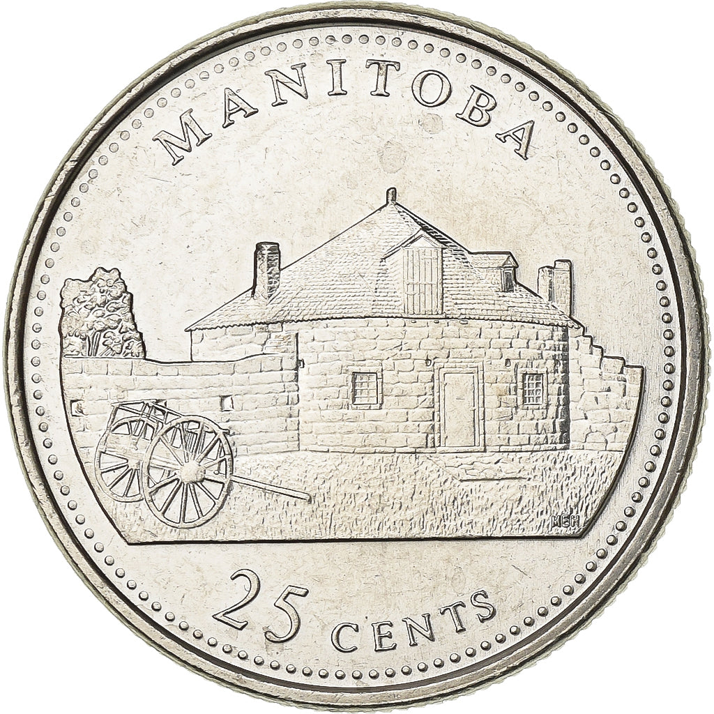 Canadá, Elizabeth II, 25 Cents, 1992, Royal Canadian Mint, Níquel, AU(55-58)