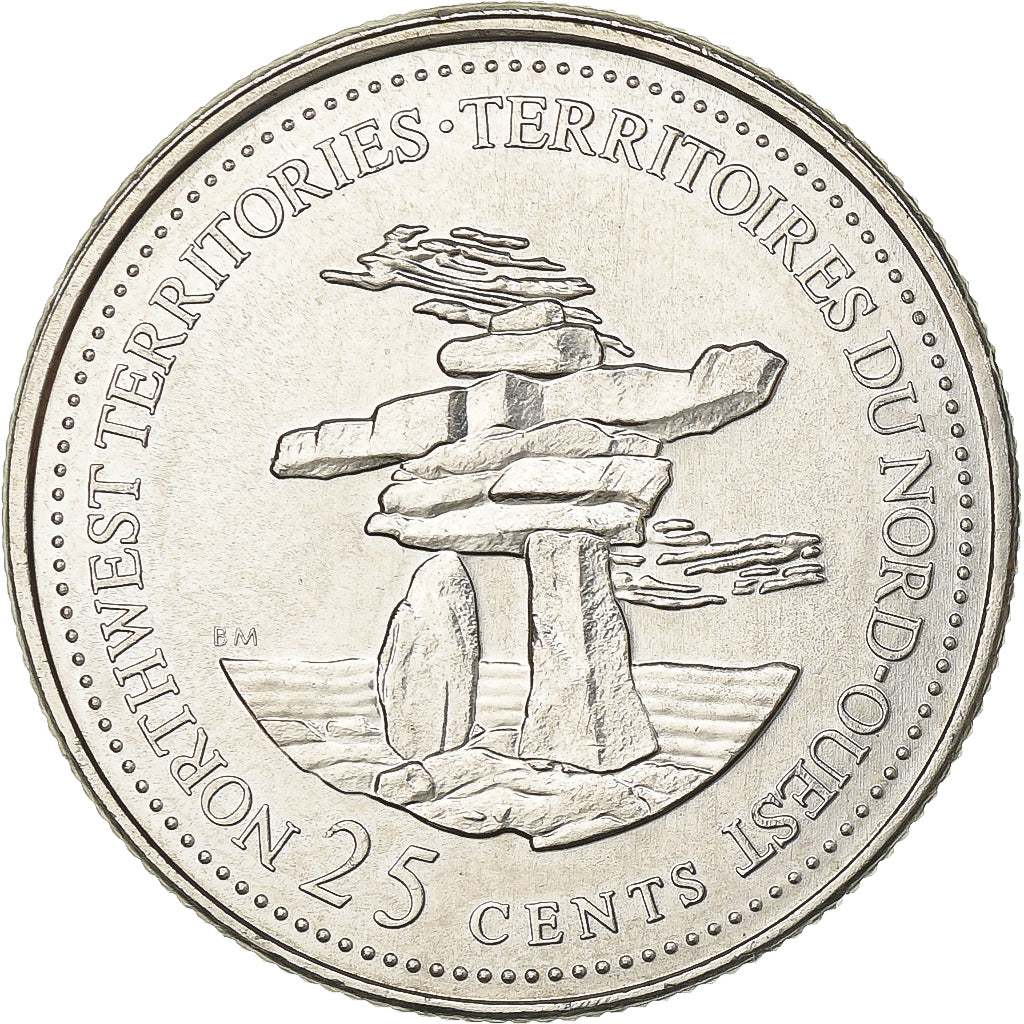 Canadá, Elizabeth II, 25 Cents, 1992, Royal Canadian Mint, Níquel, AU(55-58)