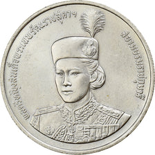 Thailand, Rama IX, 10 Baht, 1991, Copper-nickel, AU(55-58), KM:238