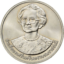 Thailand, Rama IX, 10 Baht, 1990, Kupfer-Nickel, VZ, KM:244