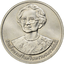 Thailand, Rama IX, 10 Baht, 1990, Copper-nickel, AU(55-58), KM:244