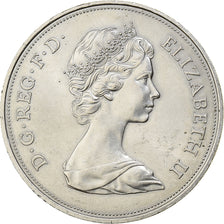 Great Britain, Elizabeth II, 25 New Pence, 1972, Copper-nickel, AU(55-58)