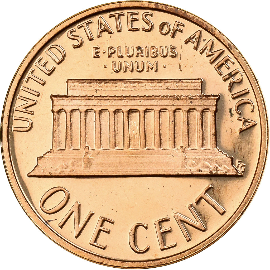 Estados Unidos da América, Cent, Lincoln, 1976, U.S. Mint, Proof, Latão