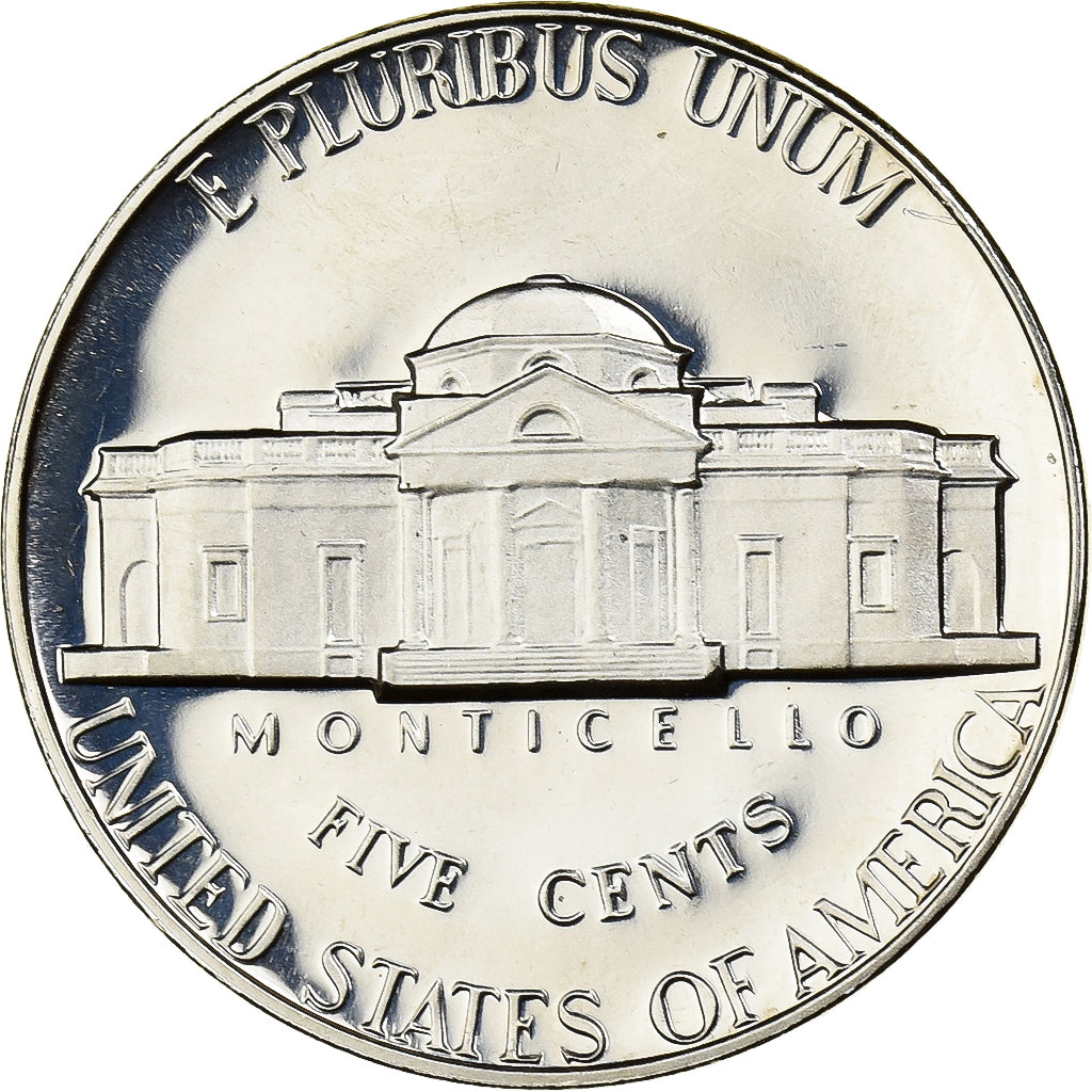 Verenigde Staten, 5 Cents, Jefferson, 1976, U.S. Mint, Proof, Cupro-nikkel, FDC