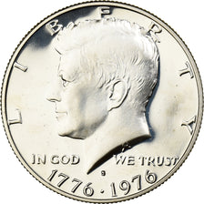 United States, Half Dollar, Kennedy, 1976, U.S. Mint, Proof, Copper-nickel
