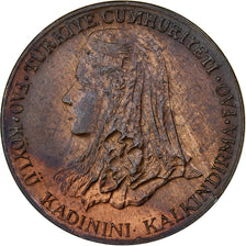 Turkey, 10 Kurus, 1980, Istanbul, Bronze, AU(50-53), KM:935