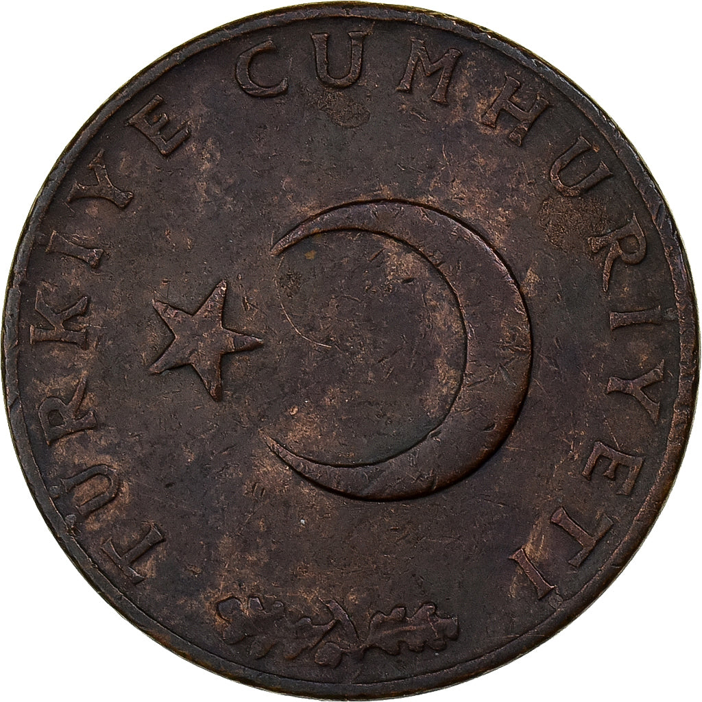 Turquía, 10 Kurus, 1969, Istanbul, Bronce, MBC, KM:891.2