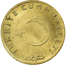 Turkey, Kurus, 1961, Istanbul, Brass, EF(40-45), KM:895