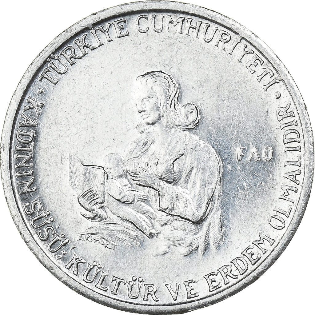 Turkey, 5 Kurus, 1976, Istanbul, Aluminum, AU(55-58), KM:890a
