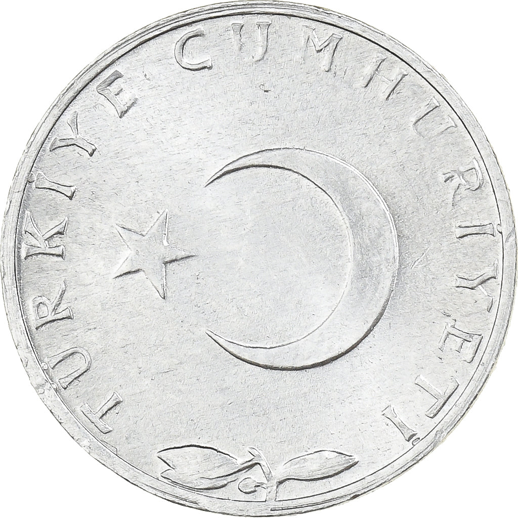 Turchia, 5 Kurus, 1975, Istanbul, Alluminio, SPL-, KM:890a