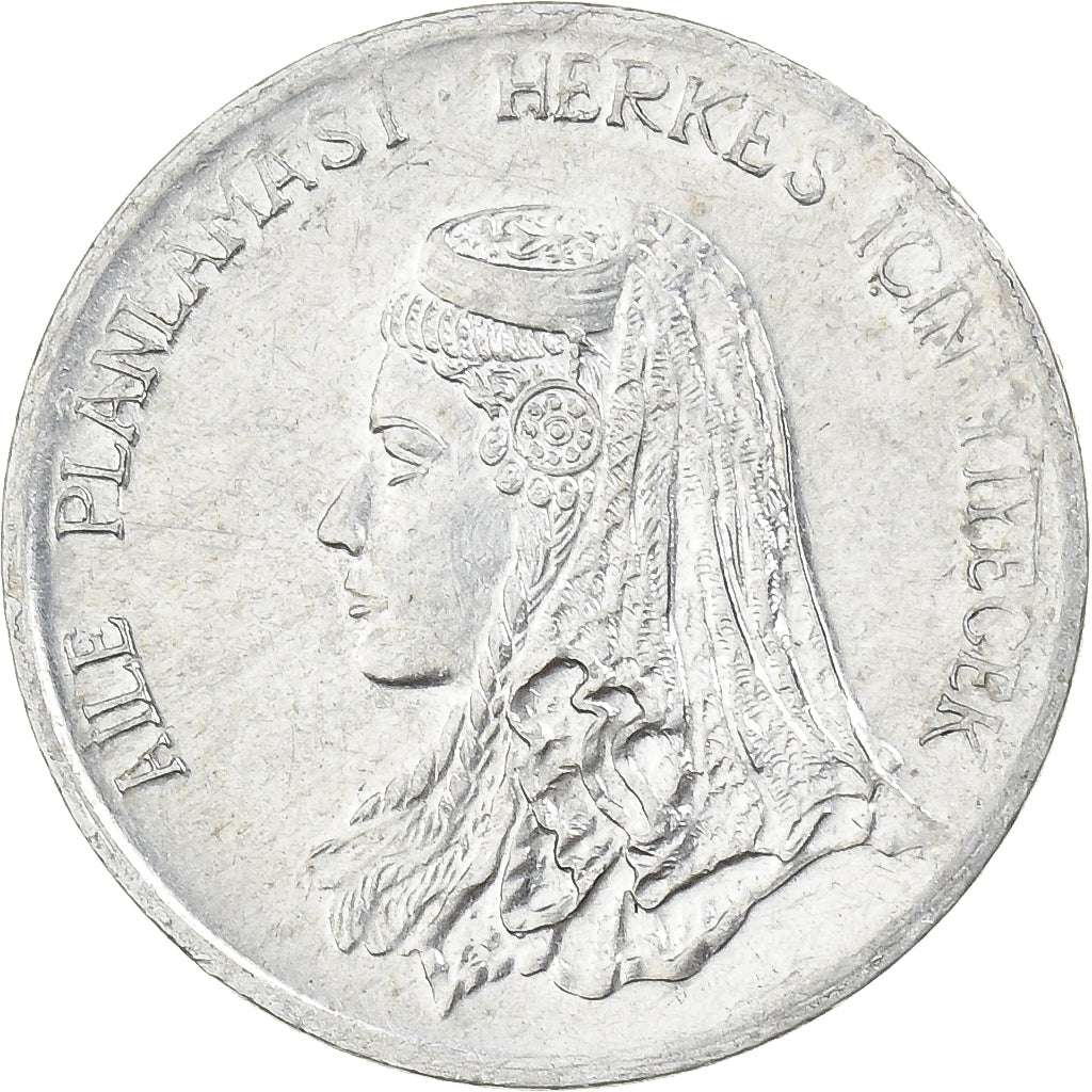 Turquie, 5 Kurus, 1975, Istanbul, Aluminium, SUP, KM:906